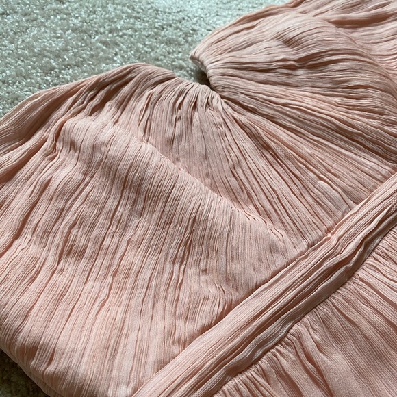 J Crew Nadia silk chiffon dress in dusty rose - Picture 5 of 8